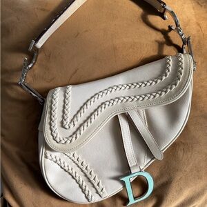 *SOLD* Dior Saddle Bag Limited Edition Beige Vintage